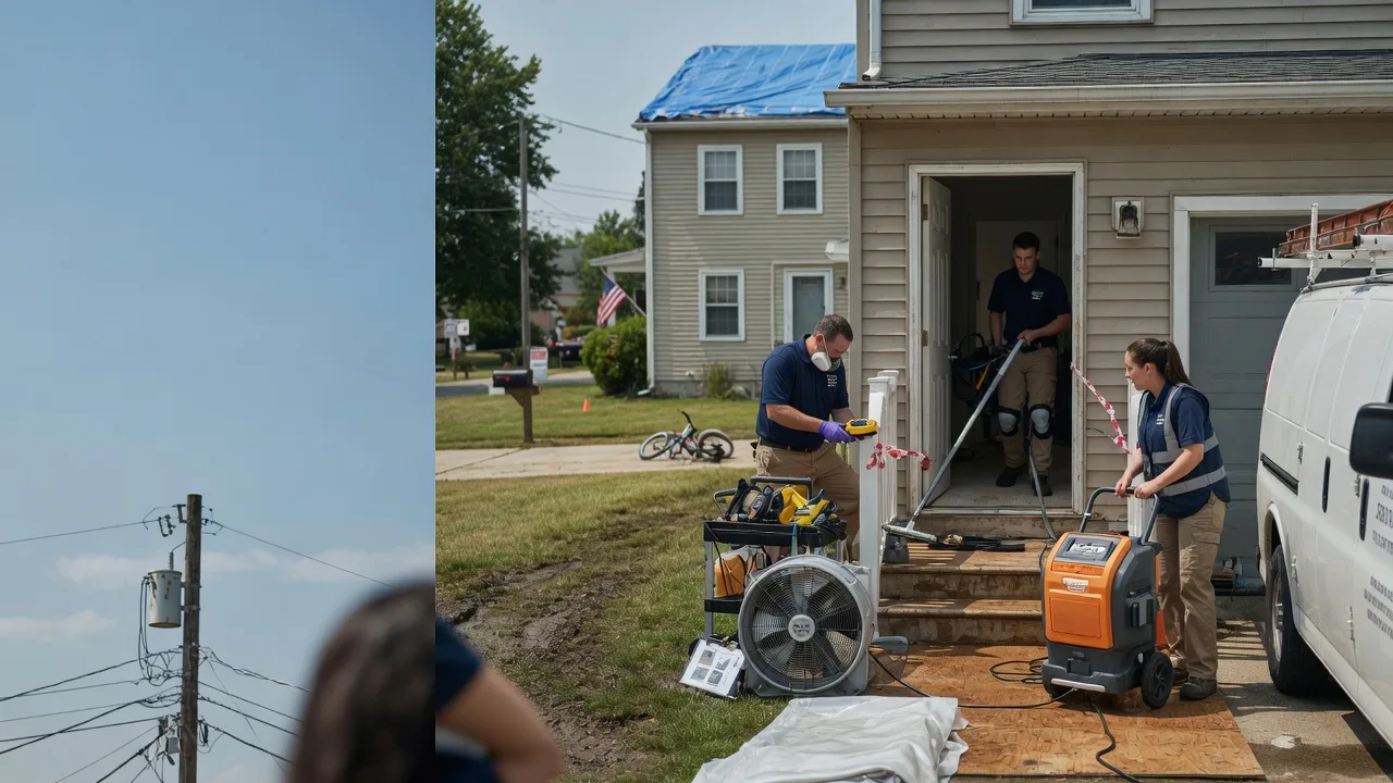 Water Damage Repair in El Paso, IL near me